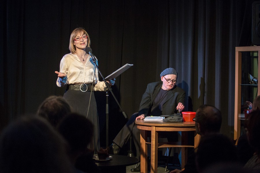 Spotkanie z okazji Międzynarodowego Dnia Teatru, fot. Szymon Zdziebło/Tarantoga.pl