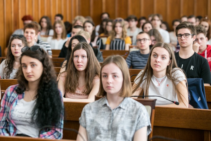 Prelekcja „Karol Wojtyła jako papież” w Urzędzie Marszałkowskim, fot. Andrzej Goiński