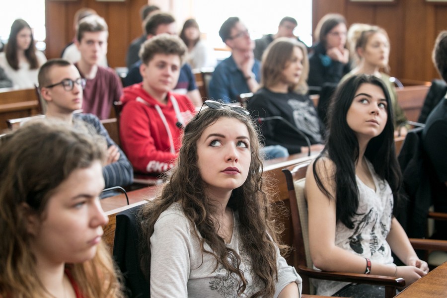 Prelekcja „Karol Wojtyła jako papież” w Urzędzie Marszałkowskim, fot. Andrzej Goiński