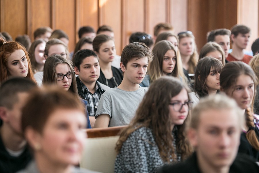 Prelekcja „Karol Wojtyła jako papież” w Urzędzie Marszałkowskim, fot. Andrzej Goiński