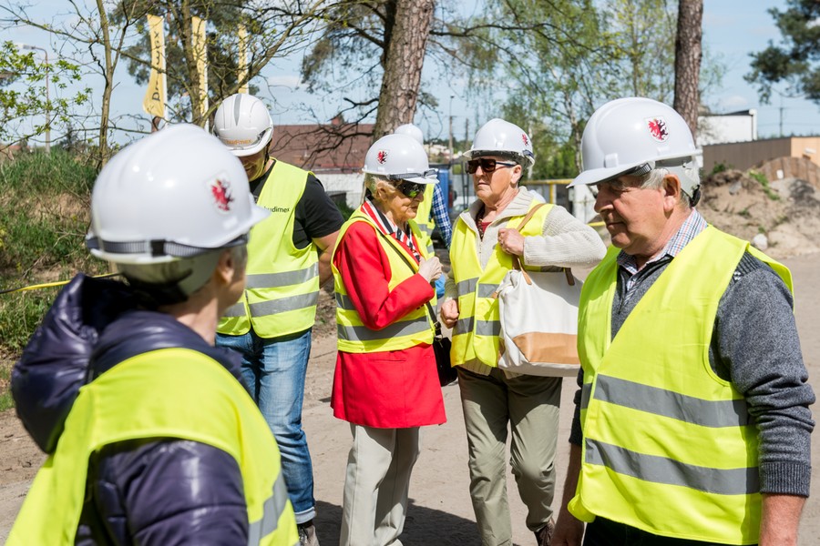 Dni otwarte na budowie nowego kompleksu Wojewódzkiego Szpitala Zespolonego w Toruniu, fot. Łukasz Piecyk