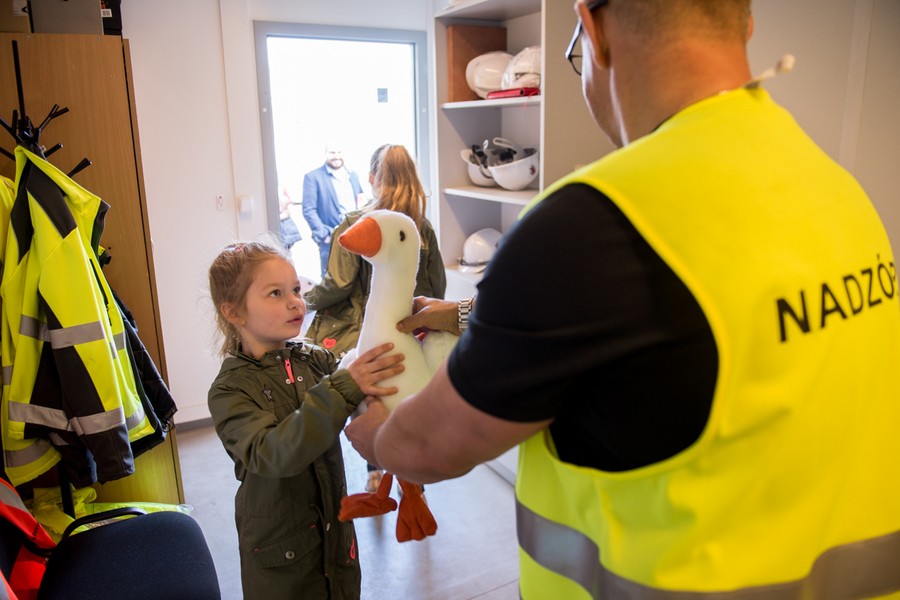 Dni otwarte na budowie nowego kompleksu Wojewódzkiego Szpitala Zespolonego w Toruniu, fot. Łukasz Piecyk