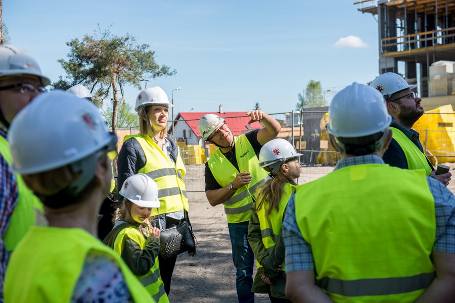Dni otwarte na budowie nowego kompleksu Wojewódzkiego Szpitala Zespolonego w Toruniu, fot. Łukasz Piecyk