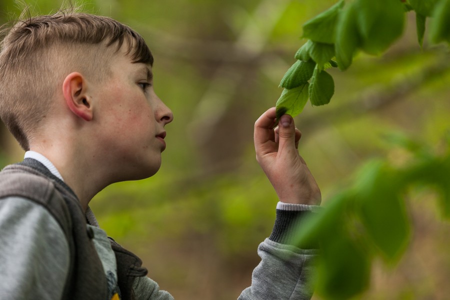 Wycieczka Szkoły Podstawowej nr 1 w Aleksandrowie Kujawskim do Krajeńskiego Parku Krajobrazowego, fot. Filip Kowalkowski