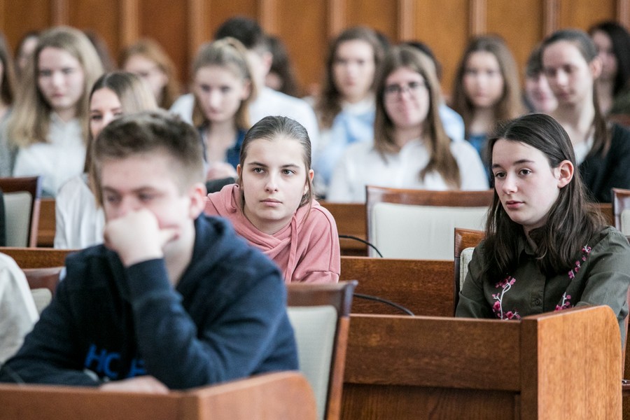 Prelekcja „Karol Wojtyła jako mistyk” w Urzędzie Marszałkowskim, fot. Andrzej Goiński