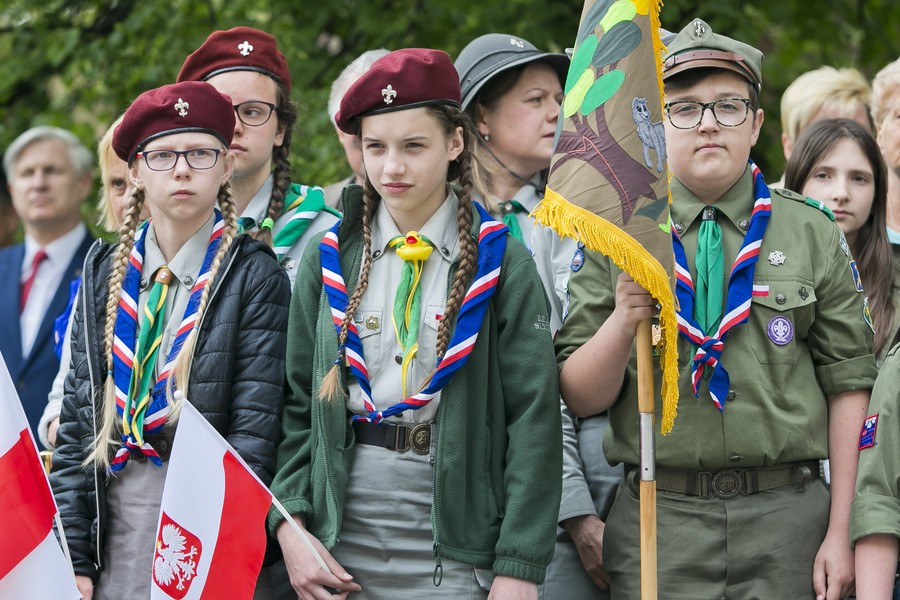 Obchody Święta Flagi w Bydgoszczy, fot. Jacek Nowacki/Urząd Wojewódzki