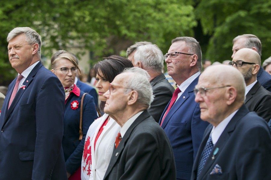Obchody Święta Flagi w Bydgoszczy, fot. Jacek Nowacki/Urząd Wojewódzki