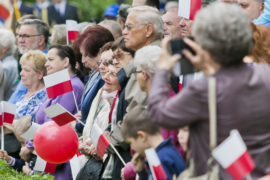 Obchody Święta Flagi w Bydgoszczy, fot. Jacek Nowacki/Urząd Wojewódzki