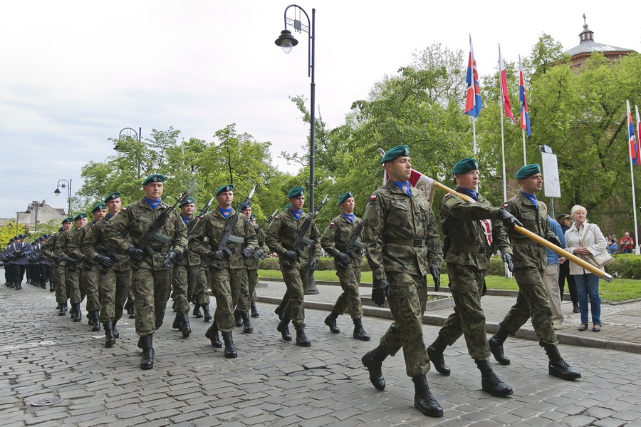 Obchody Święta Flagi w Bydgoszczy, fot. Jacek Nowacki/Urząd Wojewódzki