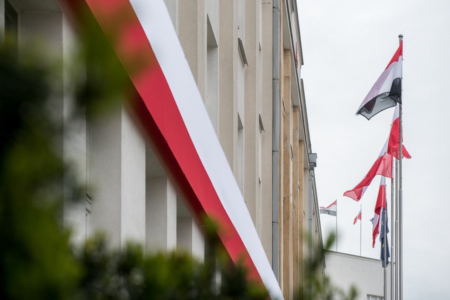 Święto Flagi w Toruniu, fot. Łukasz Piecyk dla UMWKP