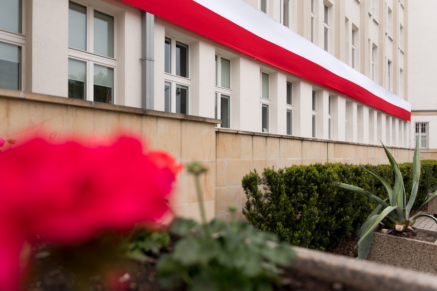 Święto Flagi w Toruniu, fot. Łukasz Piecyk dla UMWKP