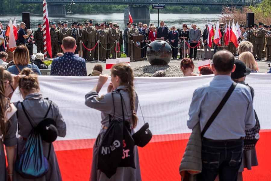 Święto Flagi w Toruniu, fot. Łukasz Piecyk
