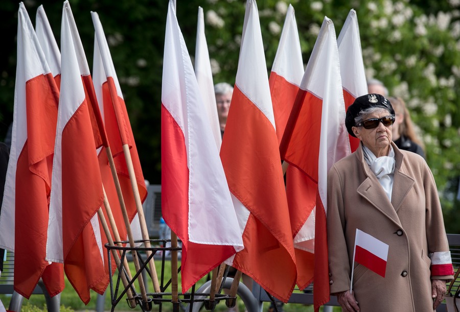 Święto Flagi w Toruniu, fot. Łukasz Piecyk