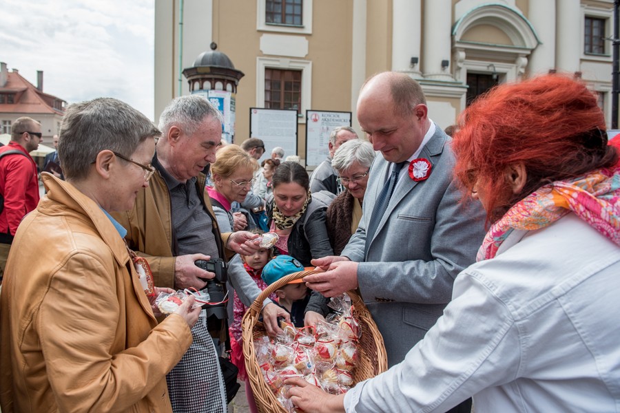 Święto Flagi w Toruniu, fot. Łukasz Piecyk
