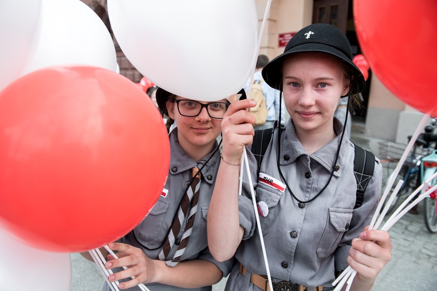 Święto Flagi w Toruniu, fot. Łukasz Piecyk