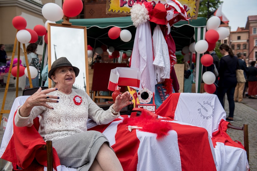 Święto Flagi w Toruniu, fot. Łukasz Piecyk