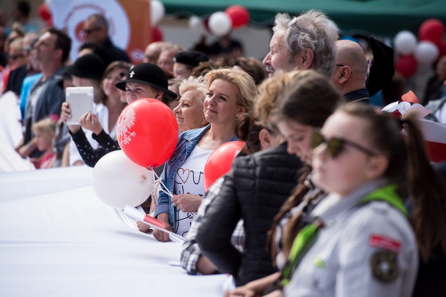 Święto Flagi w Toruniu, fot. Łukasz Piecyk