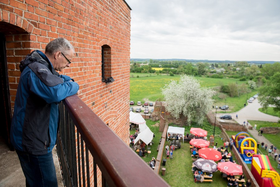 Dzień Kultury Średniowiecznej na zamku w Świeciu, fot. Łukasz Piecyk