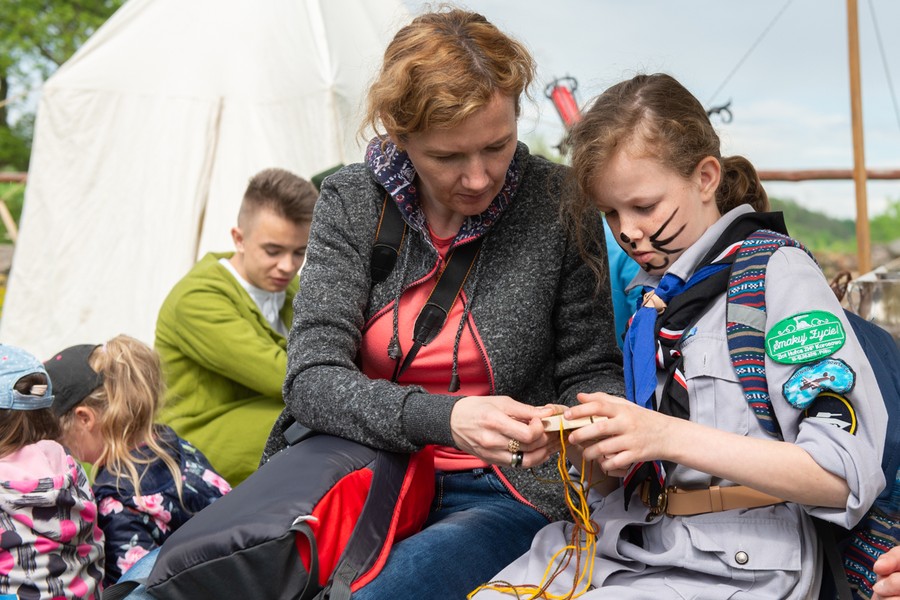 Dzień Kultury Średniowiecznej na zamku w Świeciu, fot. Łukasz Piecyk