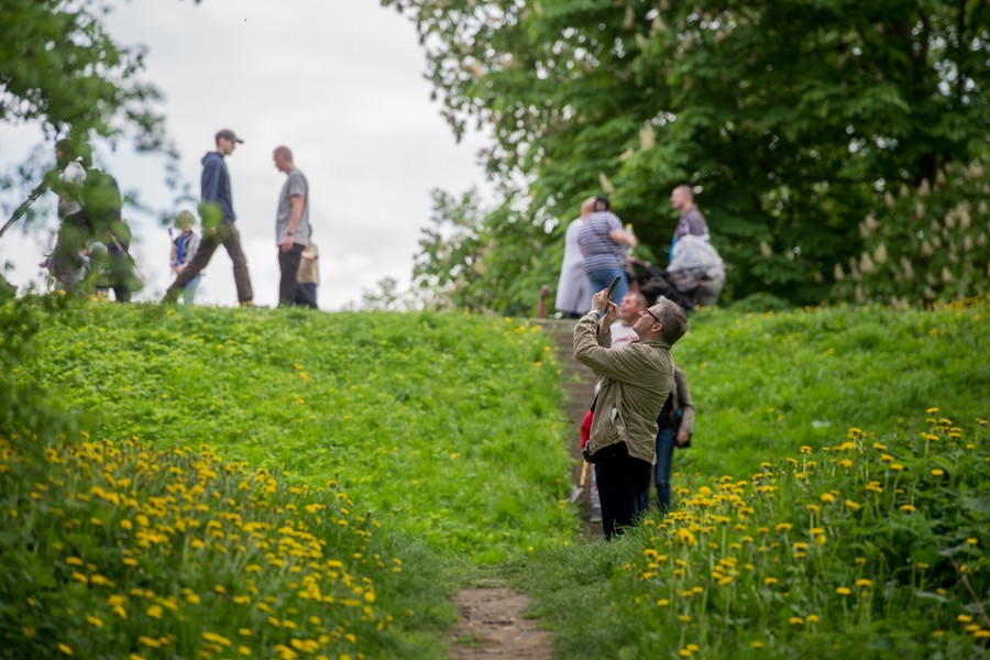 Dzień Kultury Średniowiecznej na zamku w Świeciu, fot. Łukasz Piecyk