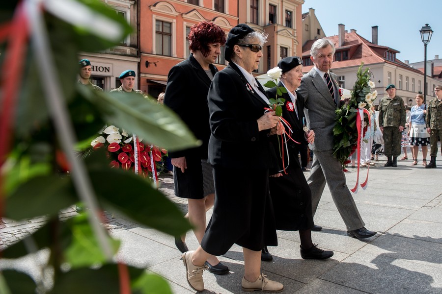 Obchody Święta Narodowego Trzeciego Maja w Toruniu, fot. Łukasz Piecyk