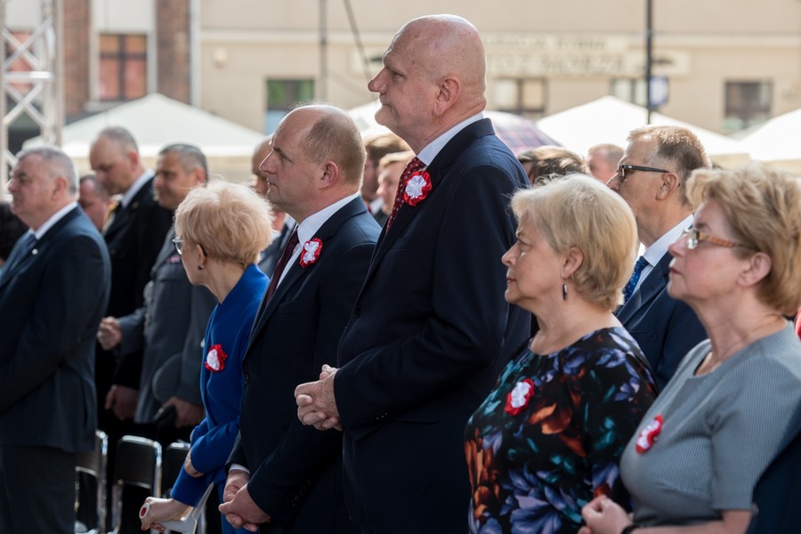 Obchody Święta Narodowego Trzeciego Maja w Toruniu, fot. Łukasz Piecyk