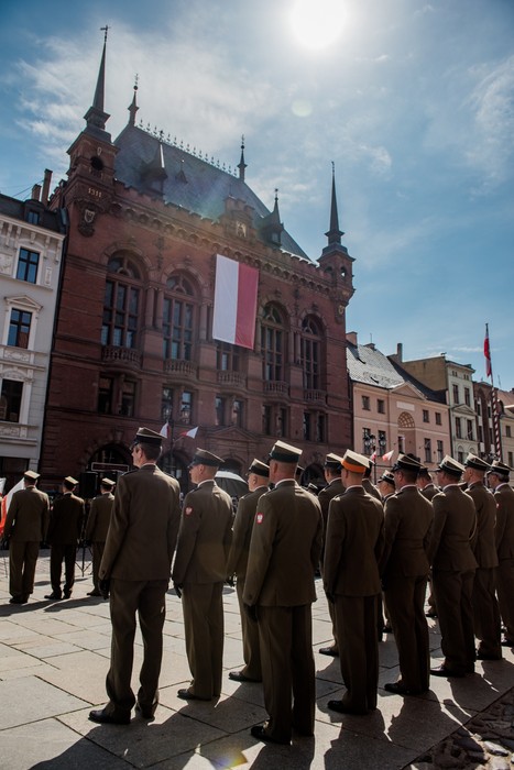 Obchody Święta Narodowego Trzeciego Maja w Toruniu, fot. Łukasz Piecyk