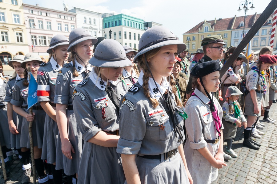 Obchody Święta Narodowego Trzeciego Maja w Bydgoszczy, fot. Filip Kowalkowski