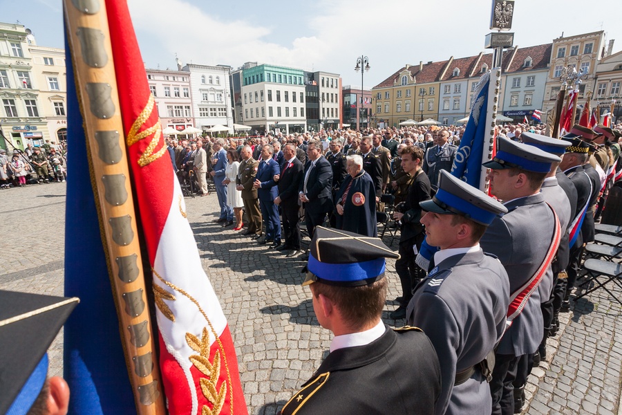 Obchody Święta Narodowego Trzeciego Maja w Bydgoszczy, fot. Filip Kowalkowski