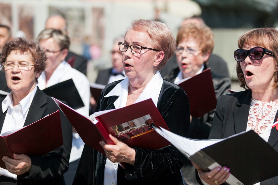 Obchody Święta Narodowego Trzeciego Maja w Bydgoszczy, fot. Filip Kowalkowski