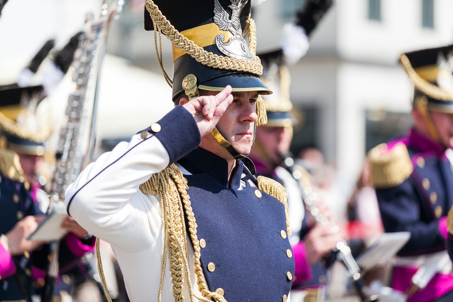 Obchody Święta Narodowego Trzeciego Maja w Bydgoszczy, fot. Filip Kowalkowski