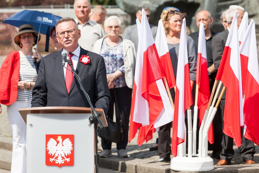 Obchody Święta Narodowego Trzeciego Maja w Bydgoszczy, fot. Filip Kowalkowski