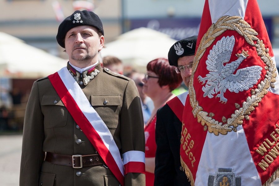 Obchody Święta Narodowego Trzeciego Maja w Bydgoszczy, fot. Filip Kowalkowski