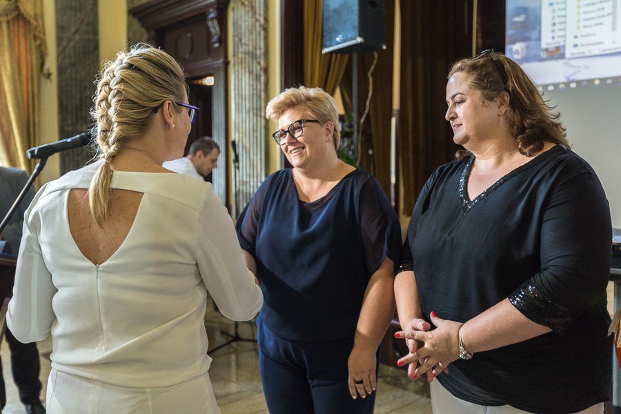 Gala wręczenia nagród w 11. Edycji konkursu „Rodzynki z pozarządówki”, fot. Szymon Zdziebło