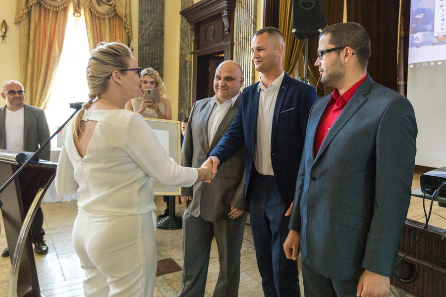 Gala wręczenia nagród w 11. Edycji konkursu „Rodzynki z pozarządówki”, fot. Szymon Zdziebło