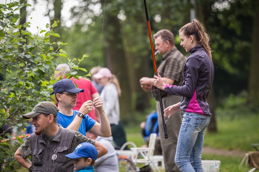 Dziecięce zawody wędkarskie, fot. Szymon Zdziebło/tarantoga.pl
