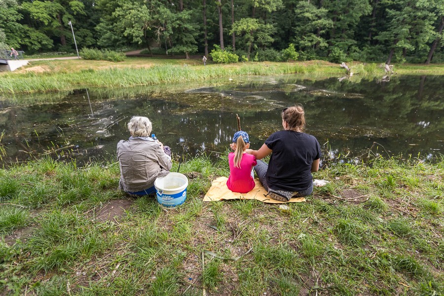 Dziecięce zawody wędkarskie, fot. Szymon Zdziebło/tarantoga.pl