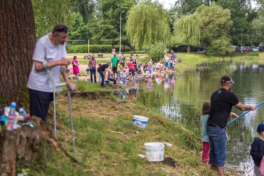 Dziecięce zawody wędkarskie, fot. Szymon Zdziebło/tarantoga.pl