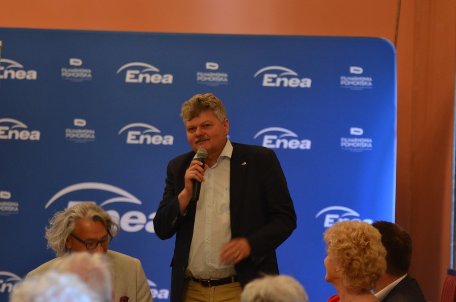 Konferencja prasowa nt. inwestycji w Filharmonii Prasowej, fot. archiwum Filharmonii Pomorskiej