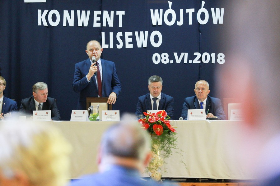 Konwent Wójtów Gmin Wiejskich Województwa Kujawsko-Pomorskiego w Lisewie, fot. Szymon Zdziebło/tarantoga.pl