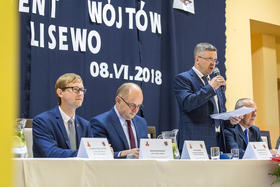 Obrady Konwentu Wójtów w Lisewie, fot. Szymon Zdziebło/tarantoga.pl