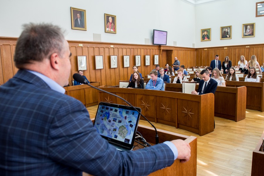 Spotkanie przedstawicieli młodzieżowych rad gmin i miast z regionu, fot. Łukasz Piecyk