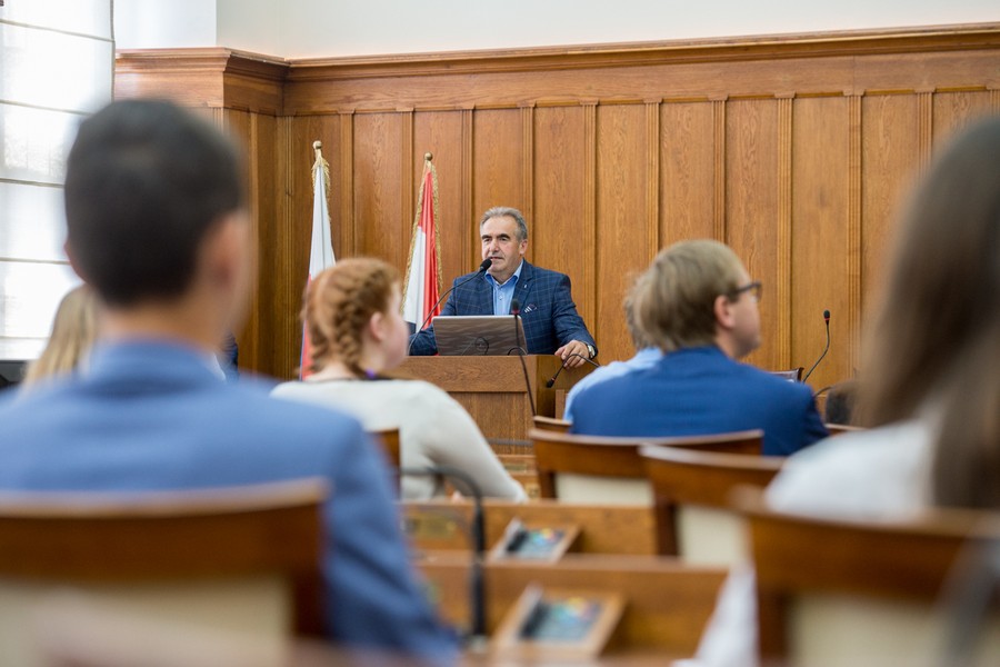 Spotkanie przedstawicieli młodzieżowych rad gmin i miast z regionu, fot. Łukasz Piecyk