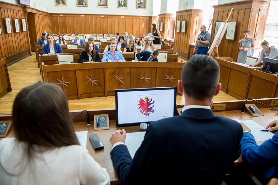 Spotkanie przedstawicieli młodzieżowych rad gmin i miast z regionu, fot. Łukasz Piecyk