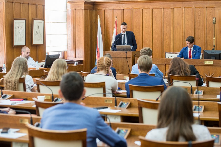 Spotkanie przedstawicieli młodzieżowych rad gmin i miast z regionu, fot. Łukasz Piecyk