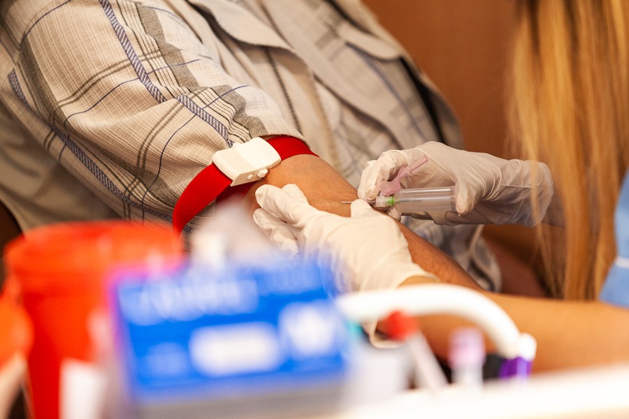 Bezpłatne badania profilaktyczne dla mieszkańców bydgoskiego osiedla Łęgnowo Wieś oraz wsi Otorowo, fot. Filip Kowalkowski