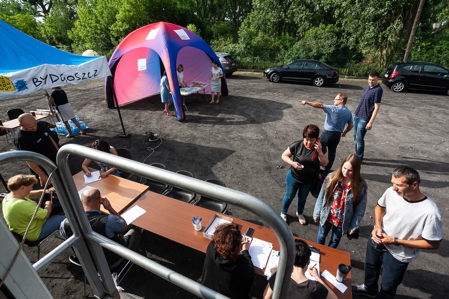 Bezpłatne badania profilaktyczne dla mieszkańców bydgoskiego osiedla Łęgnowo Wieś oraz wsi Otorowo, fot. Filip Kowalkowski