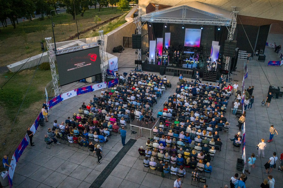 Uroczysta gala wręczenia Nagród Marszałka Województwa Kujawsko-Pomorskiego, fot. Szymon Zdziebło/Tarantoga.pl