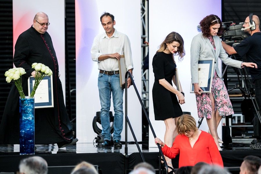 Uroczysta gala wręczenia Nagród Marszałka Województwa Kujawsko-Pomorskiego, fot. Andrzej Goiński