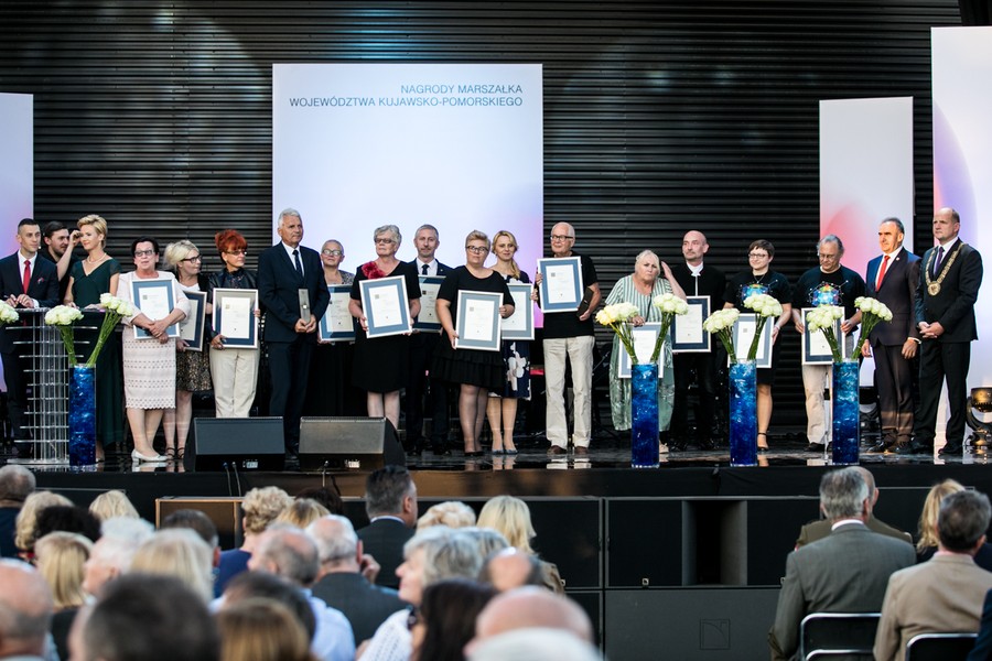 Uroczysta gala wręczenia Nagród Marszałka Województwa Kujawsko-Pomorskiego, fot. Andrzej Goiński